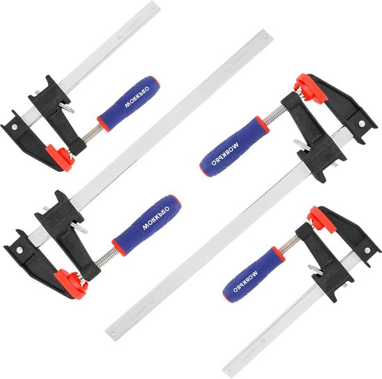 Heavy Duty 4-pack 150mm & 300 mm F houtklemmen - Quick-Release - professioneel gebruik van Benson Tools