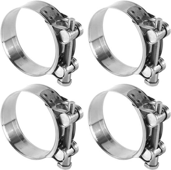 Heavy Duty RVS slangklem 68-73mm voor auto, industrie en machines