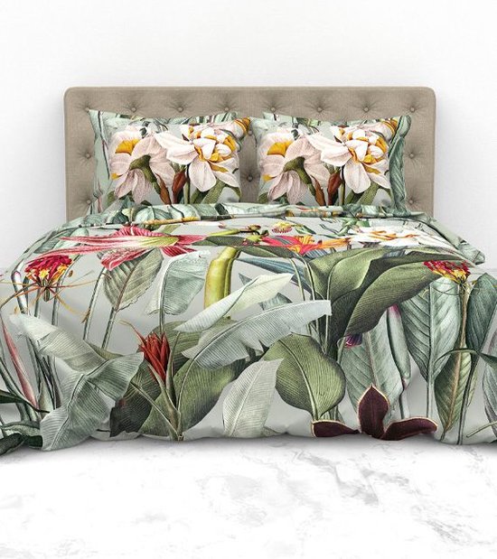 Heckett & Lane dekbedovertrek Stella (Grey)-240x200/220 cm van Heckett & Lane