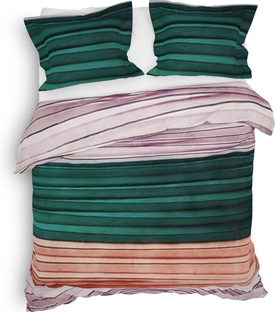 Heckettlane Dorothy Dekbedovertrek - Lits-jumeaux - Katoen - 260x200-220cm - Multi van Heckettlane