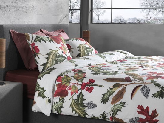 Heckettlane Rifha Dekbedovertrek - Lits-jumeaux - Flanel - 240x200-220cm - Multi van Heckettlane