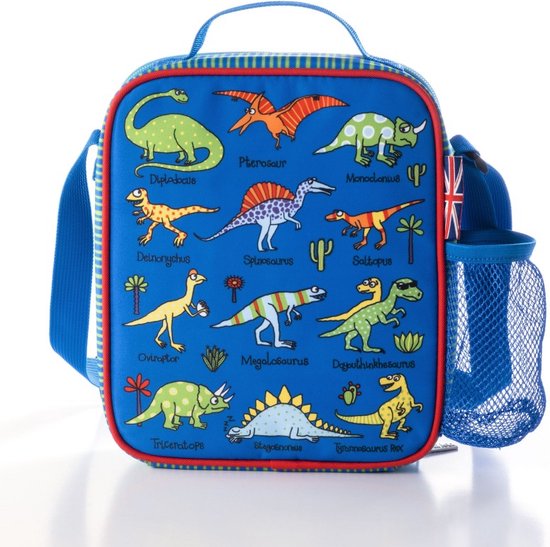 HEEL KLEIN Dino's Dinosaurussen kinder lunchtasje koeltasje new design 21 x 24 x 6 cm - Tyrrell Katz van Tyrrell Katz