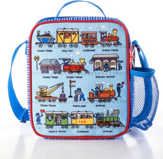 HEEL KLEIN Treinen kinder lunchtasje koeltasje new design 21 x 24 x 6 cm - Tyrrell Katz van Tyrrell Katz