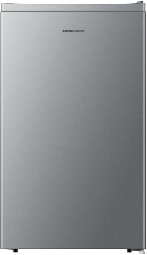 Heinner HF-HS94SE++ Tafelmodel Koelkast 94 L - Mechanische Thermostaat - LED-verlichting - Omkeerbare Deur - Zilver - 5 Jaar Garantie