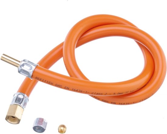 Hendi Gasslang voor Xenon Pro & Fiesta barbecues - Flexibel en duurzaam - Eenvoudige installatie van Hendi