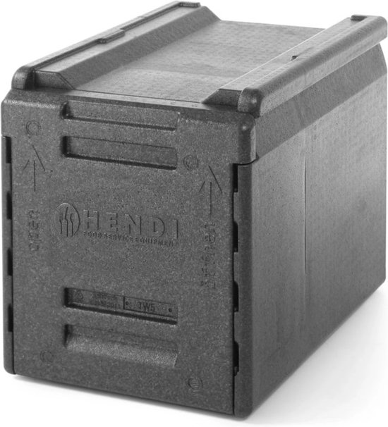 HENDI Thermo catering box – Profi Line – 66L – lichtgewicht en duurzaam – 600x400x490 mm van Merkloos