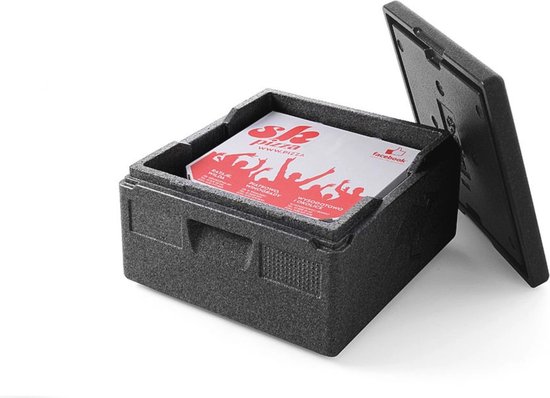 HENDI Thermobox Profi Line – 21L – Ultralicht en Stapelbaar – 410x410x240 mm van Hendi