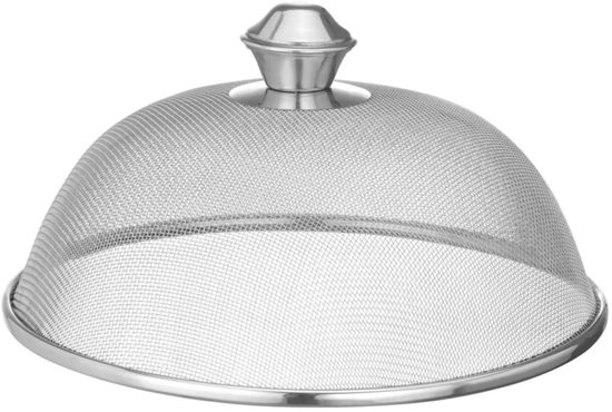 HENDI Voedselkap - Gaas - Roestvast staal - Ergonomische handgreep - Ø305xH170mm