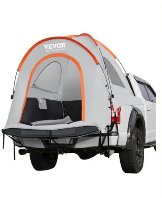 Hennova Daktent - Auto tent - Kamperen - Tent - Inklapbaar - Waterdicht - Dubbellaags - 165 x 160 x 170 cm - Stahoogte 170 cm - Grijs van Hennova