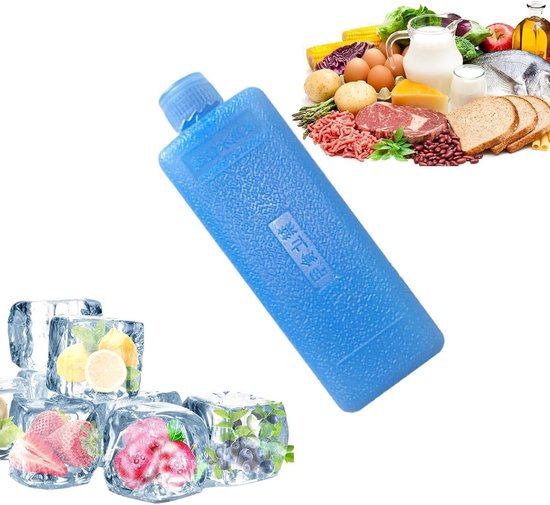 Herbruikbare IJspakketten - Voedselkoeling - Lunchbox Koelen - Directe Koeling - Middelgroot - Blauw
