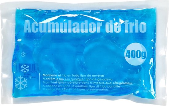 Herbruikbare koelelementen - icepacks - 22,5 x 14,5 x 3 cm - Flexibele koelelementen - voor koeltas/koelbox