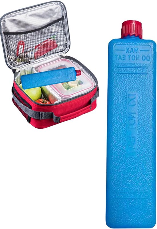 Herbruikbare Koelpack - IJskristal Koelpakketten - Koelboxen Vullen - Dubbelzijdige Koelvlakken - 200 ml - Neutrale Kleuren