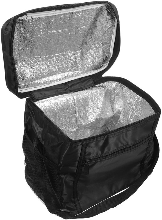 Herbruikbare Koeltas van Oxford Doek – Isolerende Boodschappentas & Lunchbag – Lichtgewicht Opvouwbare Koelentas voor Boodschappen, Werk, Picknick & Reizen (27x24x17cm) – ANMI van Merkloos