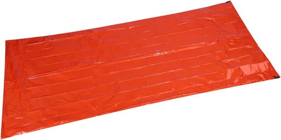Herbruikbare Noodslaapzak, PE-materiaal, Thermische Waterdichte Bivakzak, 82,7 Bij 35,4 Inch, Ideaal voor Kamperen en Buiten Overleven van Merkloos