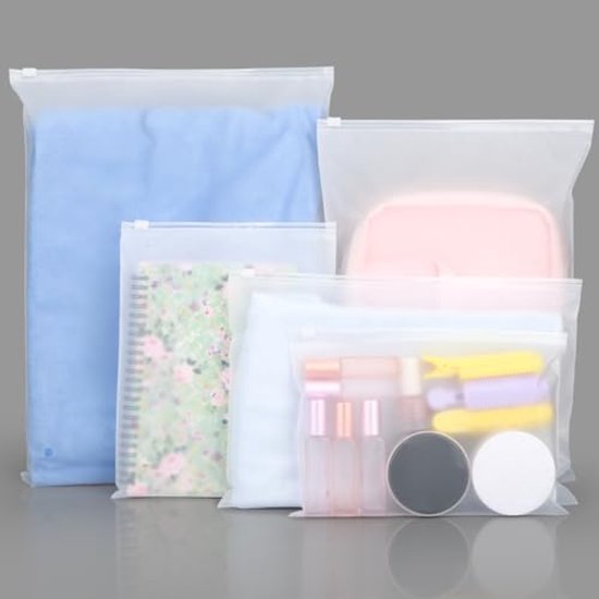 Herbruikbare Ritszakken voor Kleding en Cosmetica - 50 Stuks - Ventilatiegaten van Home Solutions