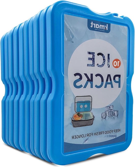 Herbruikbare vriesblokken voor koelbox - Langdurig invriezen - Picknick, kamperen, strand, buitensporten Cool Box Stand van Cool Box Stand