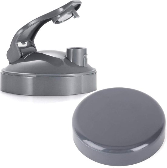 Hersluitbare bekerdeksels en Flip Top To-go-deksel - Vervangende onderdelen Geschikt voor 600w en 900w NutriBullet Blender 32/24/18OZ-bekers bekerdeksels van Anbige.