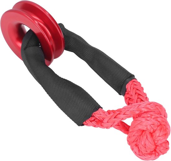 Herstelkit - Sleepkabelbeugel - Voertuig Herstel - Synthetische Zachte Beugel - 30x15x6 cm - Rood