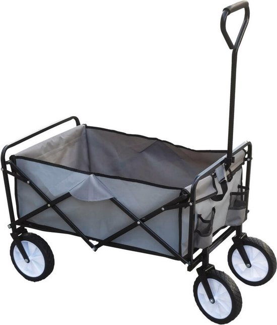 Hi Bolderwagen - Bolderkar - Opvouwbaar - Grijs van HI
