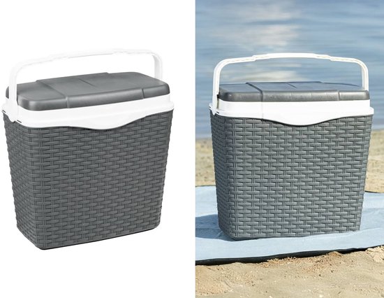 HI Koelbox - 24 liter - kunststof - Antraciet van Merkloos