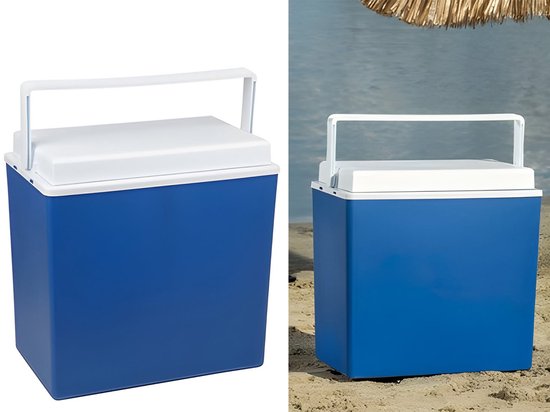 HI Koelbox - 24 liter - kunststof - Blauw van Merkloos