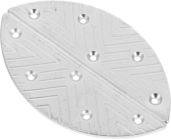 Hiel Reparatie Kit - Schoen Beschermers - Schoenen Herstellen - Antislip Ontwerp - 6.6 cm - Zilver