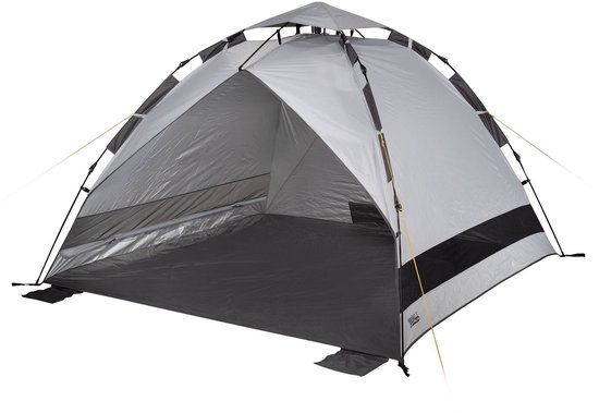 High Peak Calida 80 Umbrella System Beach Shell 200 x 200 cm donkergrijs van High Peak