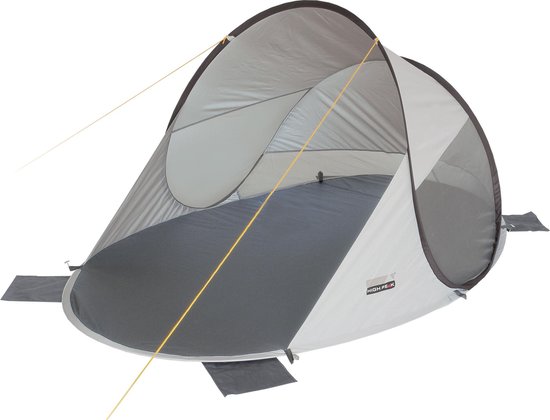 High Peak Calobra 80 - Pop Up Beach Shelter - Aluminium/Donkergrijs van Merkloos