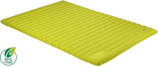 High Peak Dallas Twin Luchtbed Citronelle - 194x138x10cm - 2 persoons