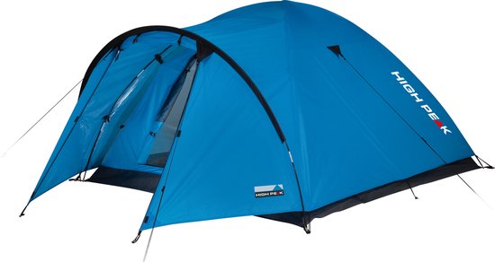 High Peak koepeltent Narvik 4, kampeertent met veranda, waterdicht, PFC-vrij van High Peak