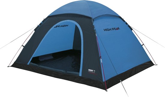 High Peak Monodome XL - Koepeltent - 4-Persoons - Blauw