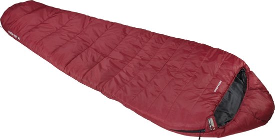 High Peak Redwood -3 L Sleeping Bag, rood van Merkloos