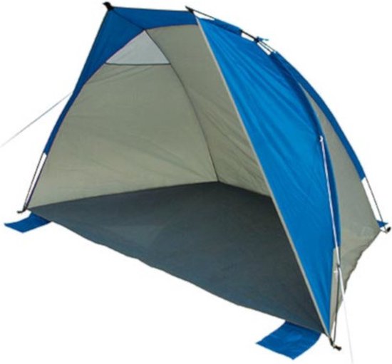 High Peak Strandtent - Tenten - Mallorca Uv40 Polyester 230 Cm Grijs/blauw - kamperen - kampeertent van Merkloos