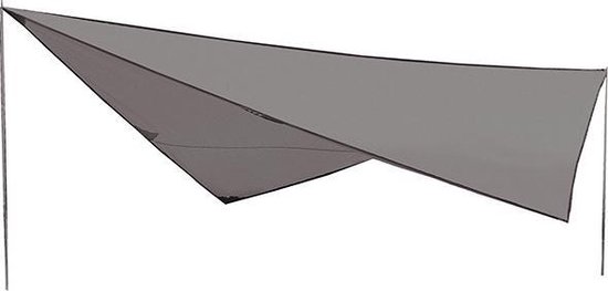 High Peak Tarp 2 - Schaduwdoek - Grijs