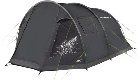 High Peak tunneltent Torri 5.0, ingenaaide tentvloer, 1,9 m stahoogte, PFC-vrij