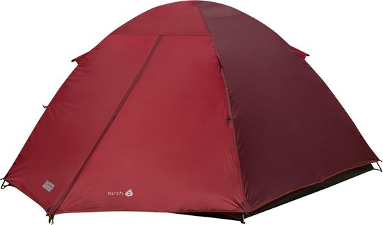 Highlander Birch 2 Tent - Rood - 2 Persoons van Highlander