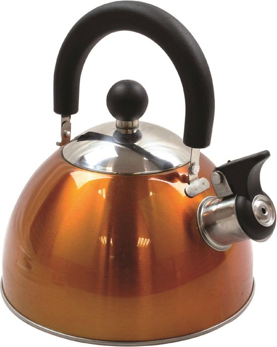 Highlander Deluxe Fluitketel - Oranje