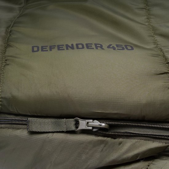 Highlander Forces mummyslaapzak Defender 450 -7°C - Groen van Merkloos