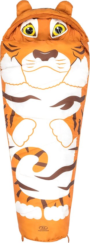 Highlander Kids Slaapzak Mummymodel (6°C) - Tijger