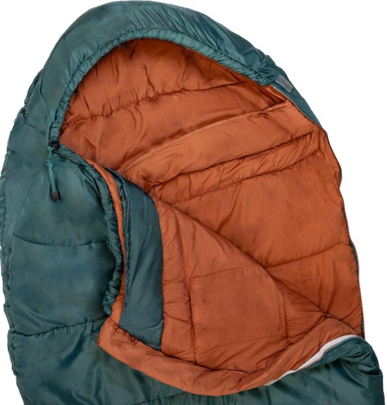 Highlander mummyslaapzak Rayet 350 Pine Green -4°C - Groen van Highlander