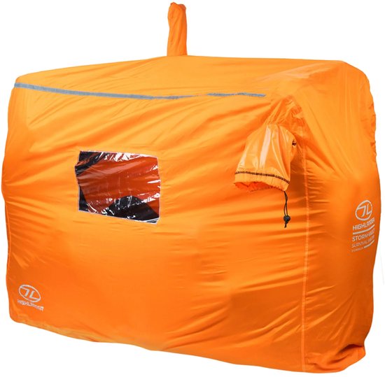 Highlander noodtent Storm Vault Survival Shelter 2-3 persoons - Oranje van Merkloos