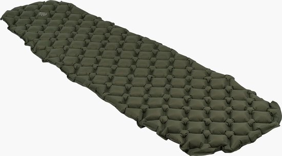 Highlander opblaasbare slaapmat NAP-PAK XL - R-waarde 1,5 - Groen van HI