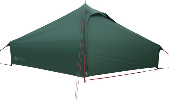 Highlander Refuge 1 Pine Green - 1 persoons tent - Groen van Merkloos