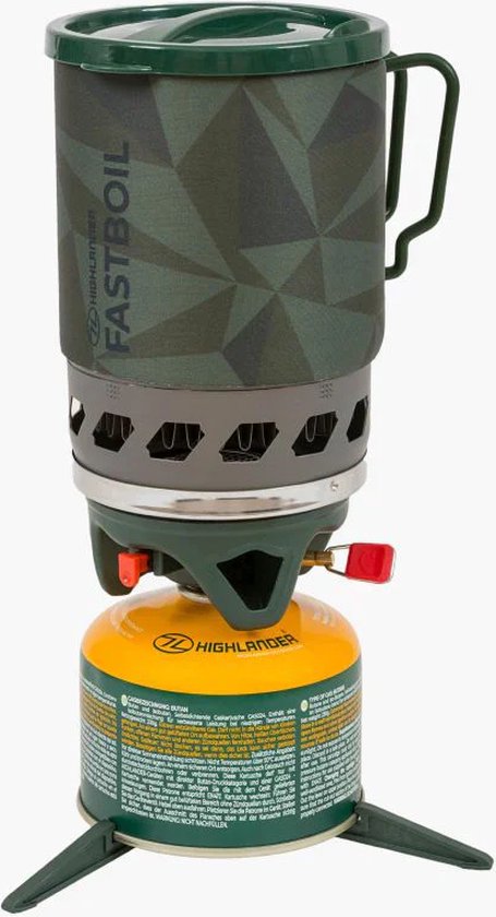 Highlander snelkoker gasbrander Fastboil MKIII 1.1 Liter - Blauw van Merkloos