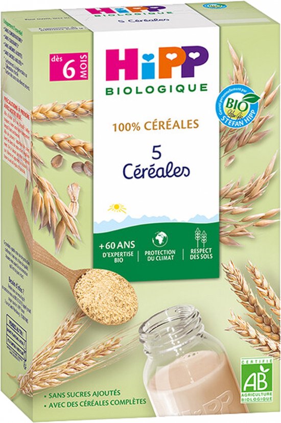 HiPP 5 Biologische Granen Vanaf 6 Maanden 250 g van HIP