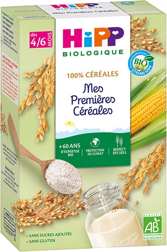 HiPP Mes Premières Céréales Vanaf 4/6 Maanden Bio 250 g van HIP