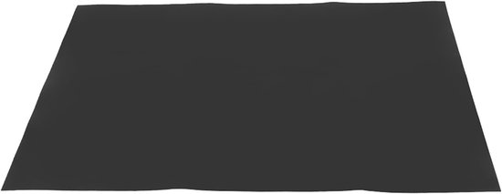Hittebestendige Silicone Mat 25x25cm - Zwarte Vierkante Isolatie Bescherming voor Keuken, Bakken en Koken