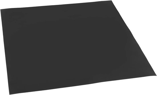 Hittebestendige Siliconen Mat 25x25cm - Zwarte Isolatie Bescherming voor Keuken en Bakken, Niet-toxisch en Duurzaam