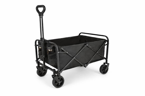 HOB Bolderkar - Bolderwagen Opvouwbaar - Camping Trolley - 100 L - Bolderkarren - Festival Trolley - Vissen Kamperen Boodschappen van Merkloos
