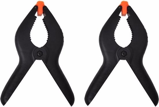 Hobby marktkraam zeil klemmen set van 20x stuks - Hobbyklemmen van Orange85